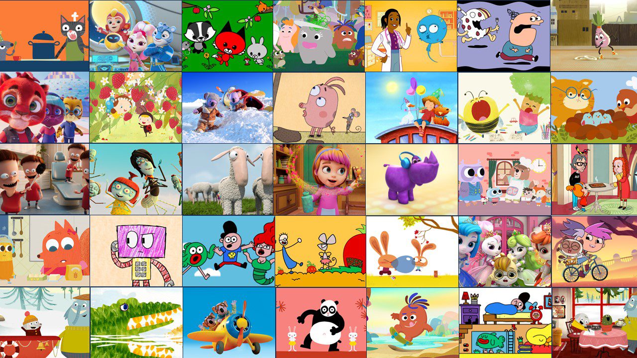 Collage Meta Media Kids Animation TV Distribution Non-dialogue Europe preschool 